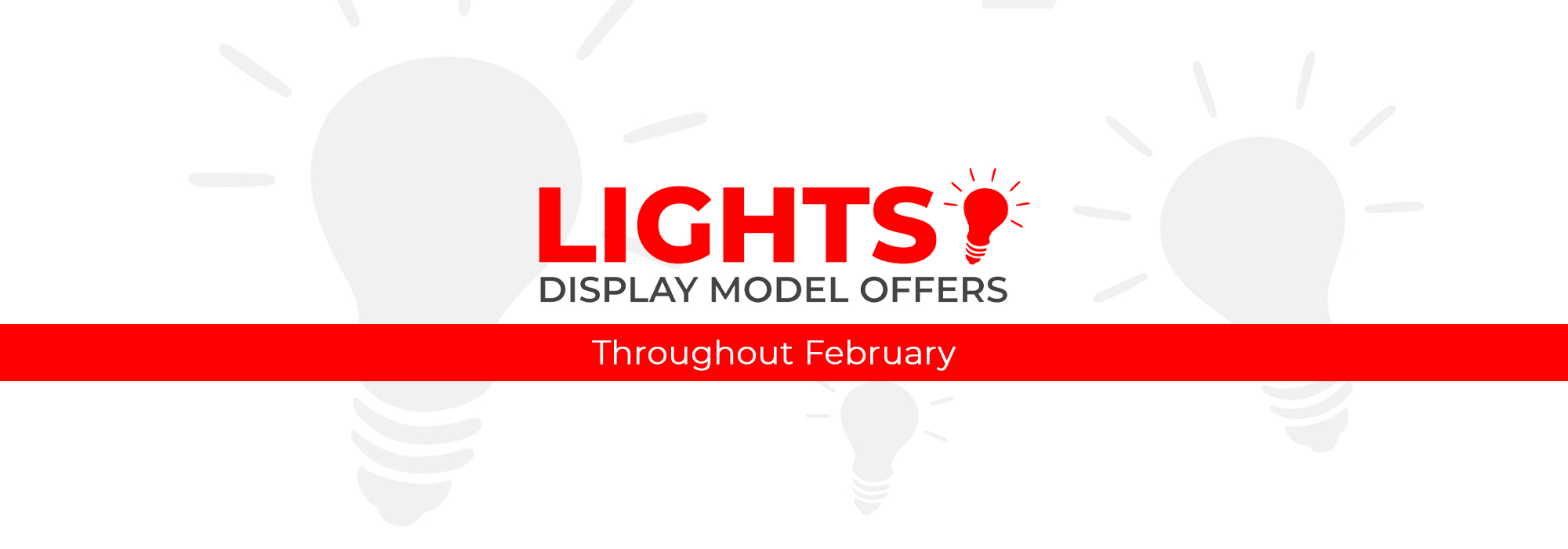 Lights Display Model Offers