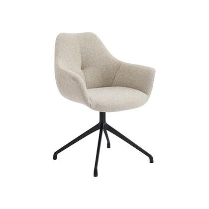 Fabric Swivel Armchair
