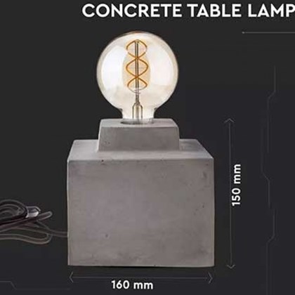 Table Lamp Concrete
