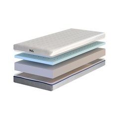 Memory Foam Mattress 90x200 20cm