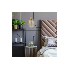 Sebo Hanging Lamp – Black, Yellow & Gold