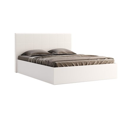 White Bed 160x200 Lift Frame