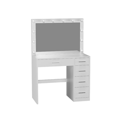 Vanity Table White 90X45X135cm