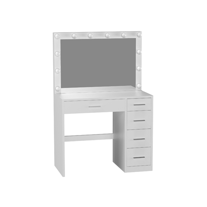 Dressing Table - White 90X45X135cm