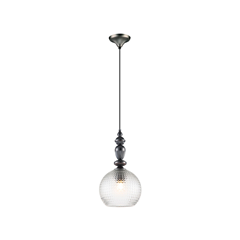 Pendant Talisa – Transparent/Black