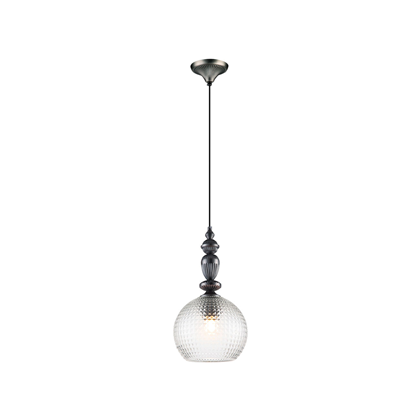 Pendant Talisa – Transparent/Black