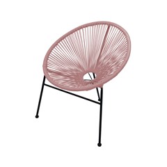 Lounge Rope Chair - Pink