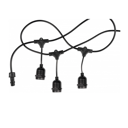 Outdoor String Light E27 Suspended Sockets
