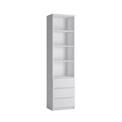 Bookcase 3 Shelves - Alpine White
