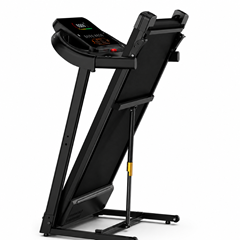 Black Treadmill with LED Display