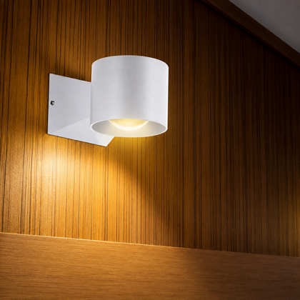 6W LED Wall Light – Warm White & White Body