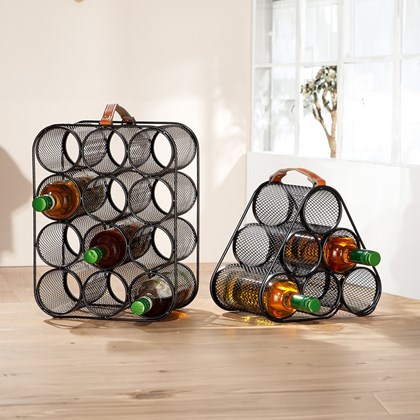 Wine Rack Industrial 40cm