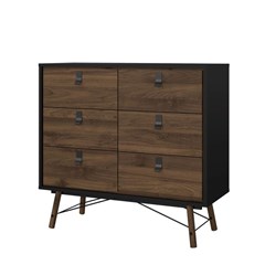 Ry Double dresser with 6 drawers