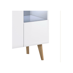 Coffee Table with Drawer – White