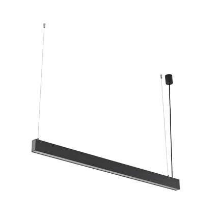 Elegant Hanging Lamp LED Black CCT