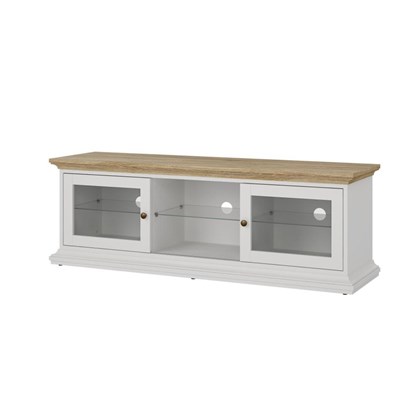 Paris TV-unit White & Oak