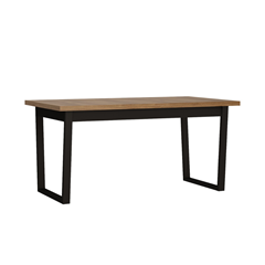 Extendable Table 160-240x78 – Oak & Black