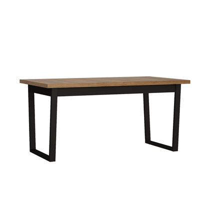 Extendable Table 160-240x78 – Oak & Black
