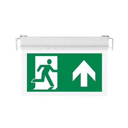 Emergency Exit 2W 6000k IP20 12hr Charge