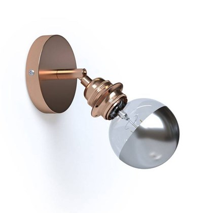 Wall Light Bulb Holder Copper
