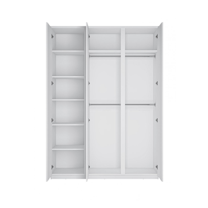 3Doors Wardrobe – Alpine White