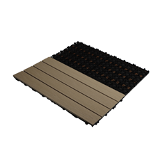 Outdoor WPC Tiles 30x60x2.1 cm – Sandwhite