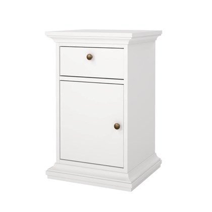Paris Bedside Table with 1 Door and 1 Drawer