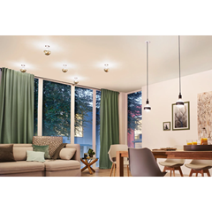 LED G125 Crown Mirror 2700K Gold