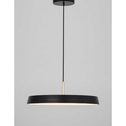 Pendant - Matt Black & Acrylic