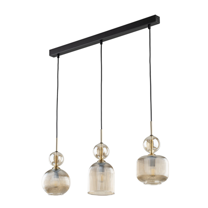 Cognac Hanging Lamp – 3xE14