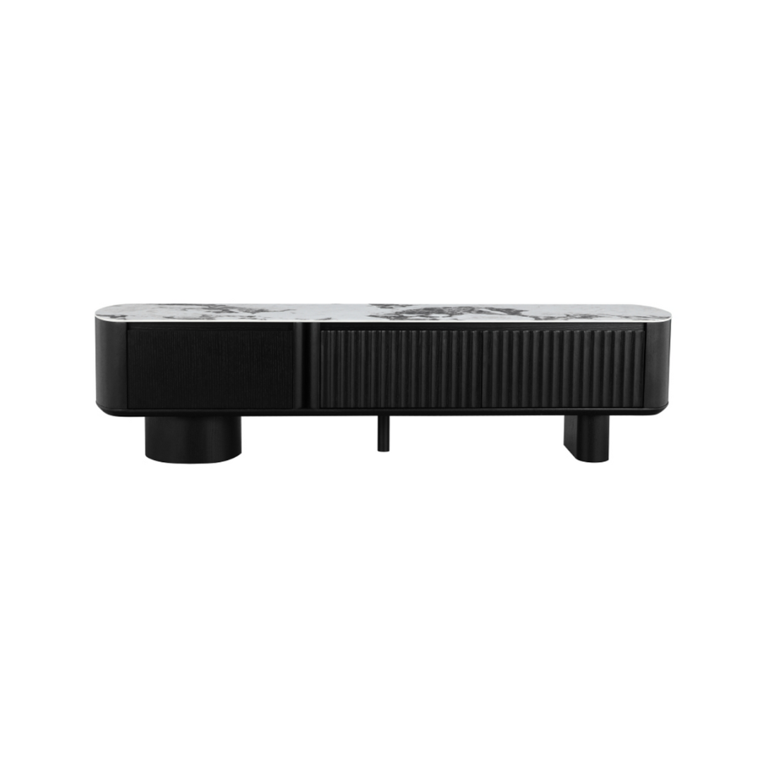 TV Stand 1800x395x450 - Black