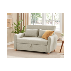 Pullout Sofa Bed - Beige