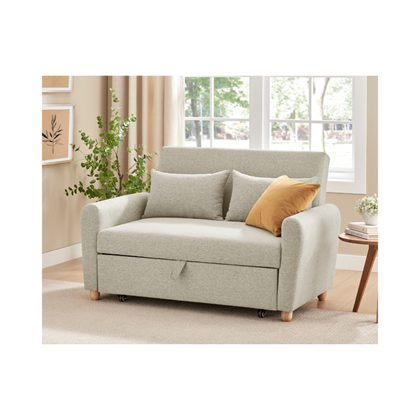 Pullout Sofa Bed - Beige