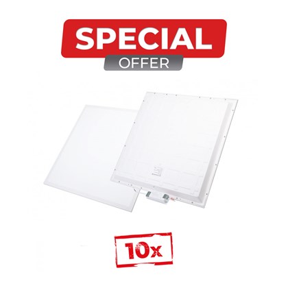 Pack of 10 Led Backlit Panels 60X60  with Driver