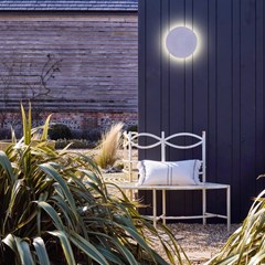 White Plastic Wall Light - 3000K - 3W