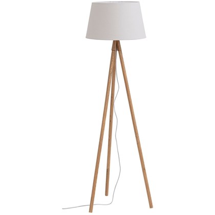 Wallas Grey Tripod Floor Lamp H152