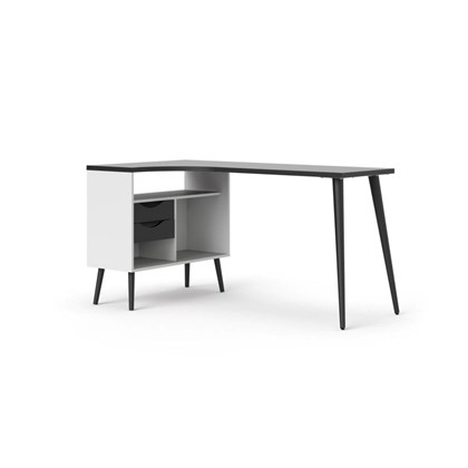 Oslo Desk - Black & White