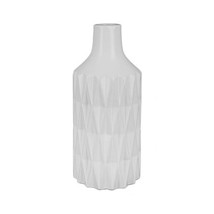 Neck Vase Ceramic White