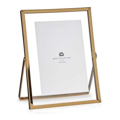 10x15cm Gold Metal Photo Frame