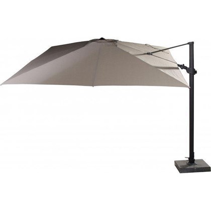 Sidepole Umbrella Siesta Prem 3x3m Taupe