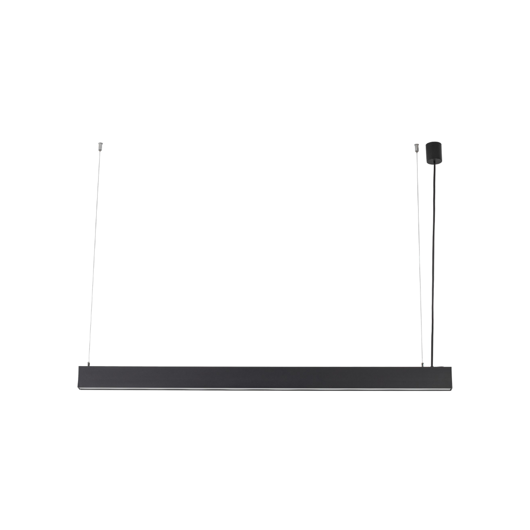 Elegant Hanging Lamp LED Black CCT