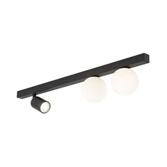 Vox Ceiling Lamp with 2 Lampshades and 1 Spotlight