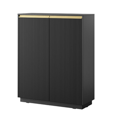 Sideboard  Large 2 Doors - Black