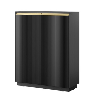 Sideboard  Large 2 Doors - Black