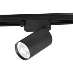 Complete Set of 1 Meter Track With 3 Spotlights Black