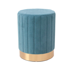 Ottoman – Velvet Blue