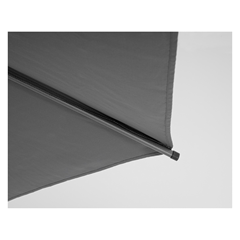 Parasol with Tilt – Dark Grey, 3M
