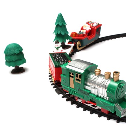 Musical Christmas Train Set 22 Pieces