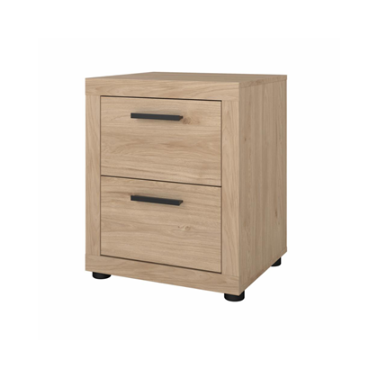 Mira Nightstand – Jackson Hickory