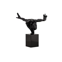 Cliff Springer Black Sculpture  42x29x14 cm
